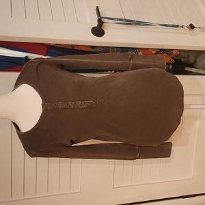 Splendid Thermal Long Sleeves color: Eggplant Size:Small EUC